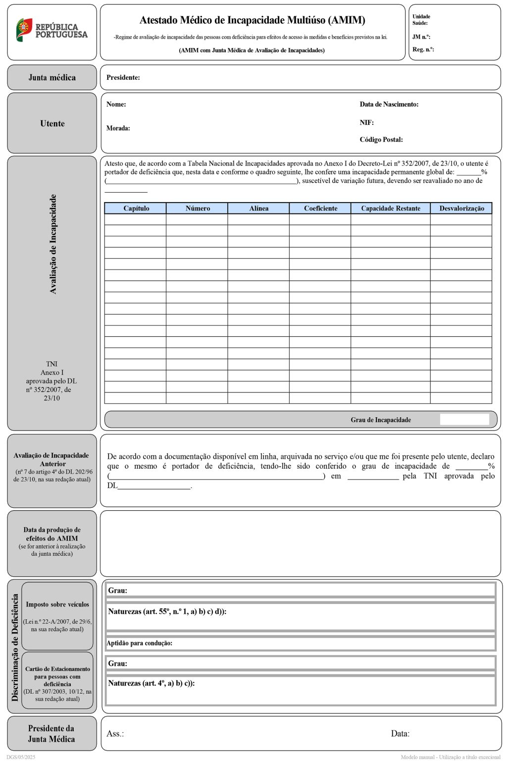 Atestado Médico de Incapacidade Multiuso: emissão mais simples e ...