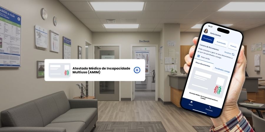 Atestado Médico de Incapacidade Multiuso (AMIM) já pode ser consultado diretamente através da app gov.pt.